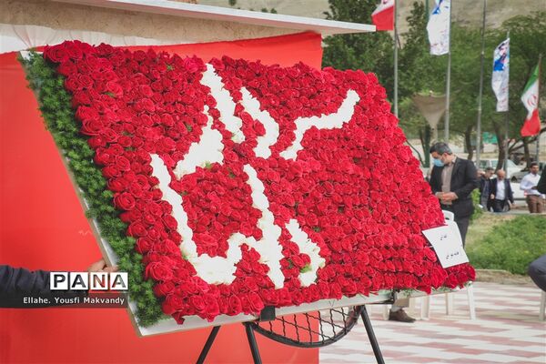 رونمایی از تندیس شهید سپهبد حاج قاسم سلیمانی در شهرستان امیدیه