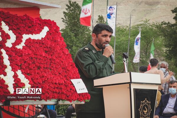 رونمایی از تندیس شهید سپهبد حاج قاسم سلیمانی در شهرستان امیدیه
