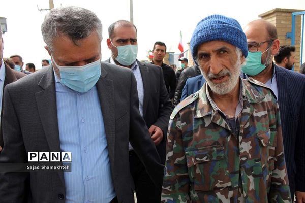 آیین افتتاح تصفیه خانه قلعه سحر و شهر الهایی