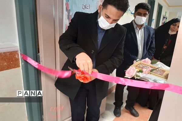 افتتاح اتاق فکر در دبستان دخترانه حضرت ولیعصر ﴿عج ﴾ هفت ‌جوی شهرستان قدس