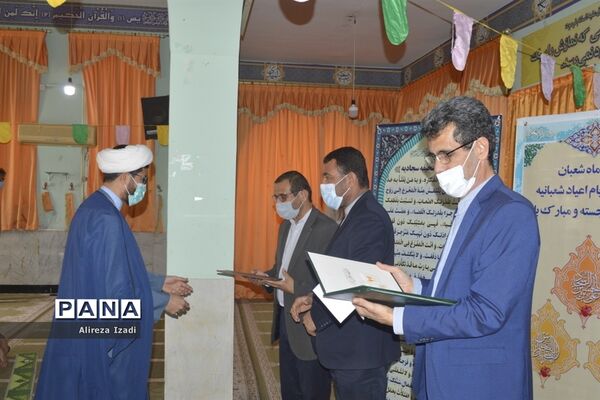 تجلیل از جانبازان فرهنگی دفاع مقدس در اداره کل آموزش و پرورش استان بوشهر