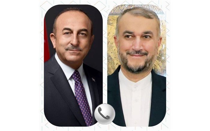 رایزنی وزرای خارجه ایران و ترکیه در خصوص بحران اوکراین