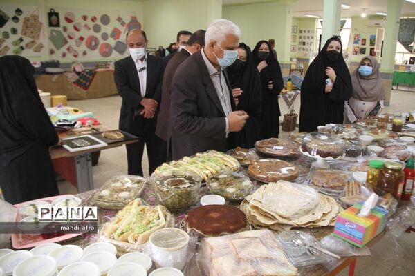 نمایشگاه خانواده ایرانی، تولیدات ایرانی در هنرستان فرزانگان شهرستان بهبهان
