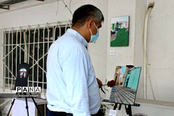 نمایشگاه آثار هنری دانش‌آموزان در بوشهر