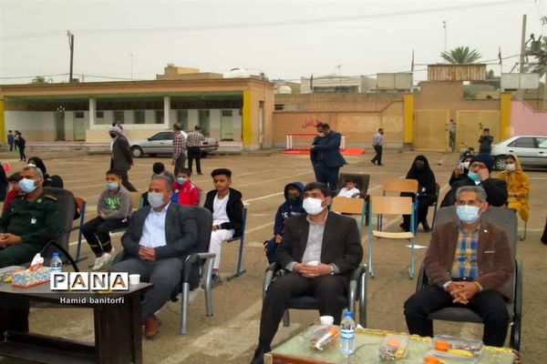 افتتاح مدرسه پویا در حمیدیه