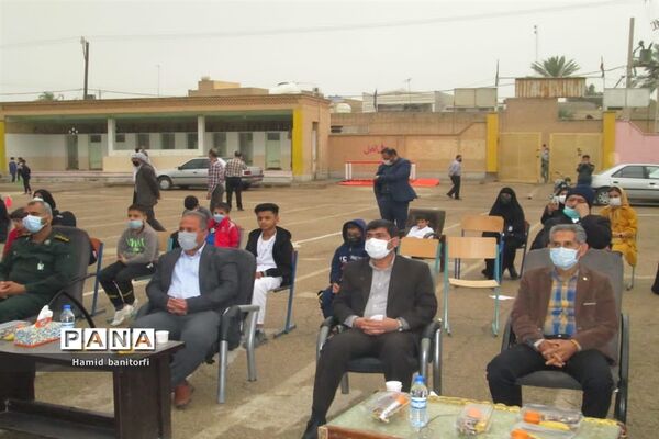 افتتاح مدرسه پویا در حمیدیه