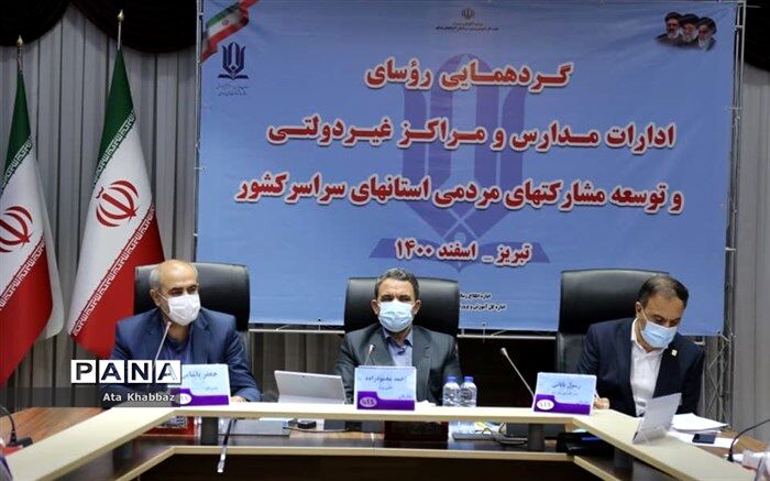 نقش تعیین کننده اداره مدارس غیردولتی  و توسعه مشارکت‌های مردمی در تحقق اهداف آموزش و پرورش