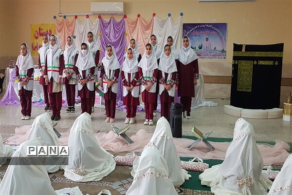 برگزاری جشن نیکوکاری در دبستان حضرت مریم(س) حمیدیه