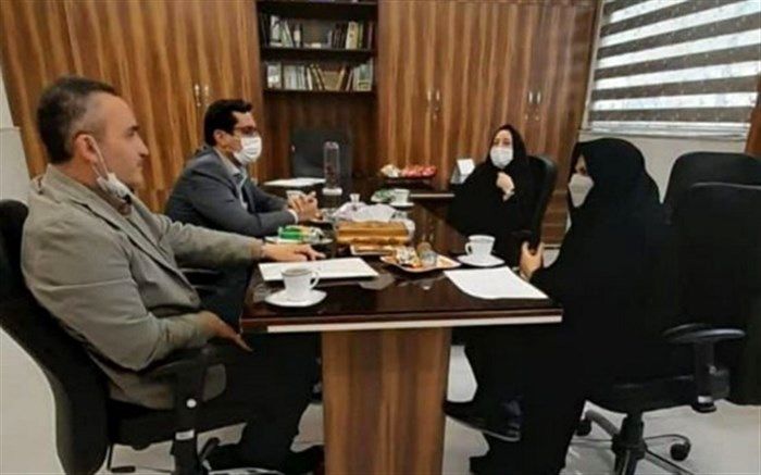 بازدید معاون پرورشی ناحیه یک قم از مدرسه دخترانه بشردوست