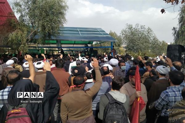 تشییع پیکر شهید مدافع حرم «احسان کربلایی پور» در قم