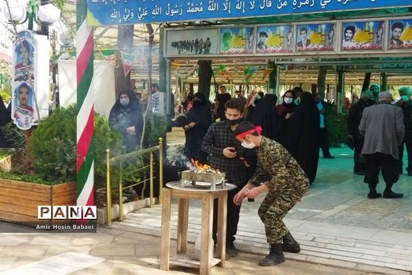 تشییع پیکر شهید مدافع حرم «احسان کربلایی پور» در قم