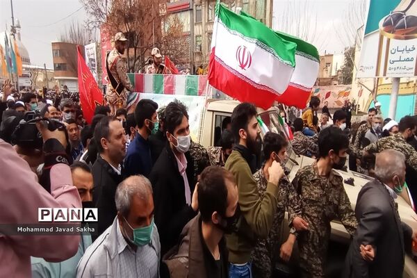 تشییع پیکر شهید مدافع حرم «احسان کربلایی پور» در قم