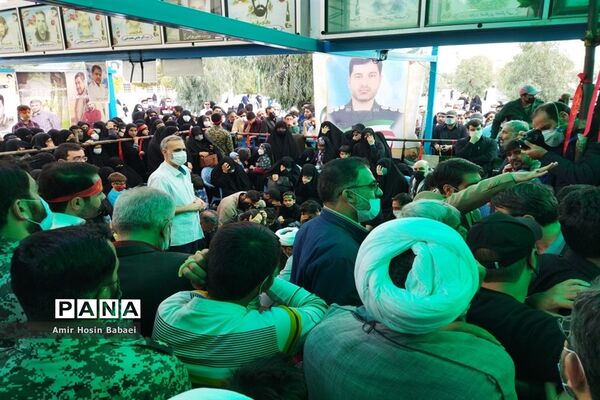 تشییع پیکر شهید مدافع حرم «احسان کربلایی پور» در قم