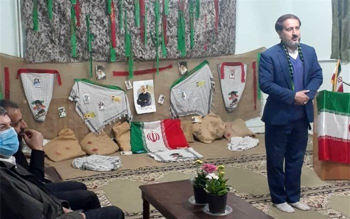 برگزاری  یادواره شهدا در دبیرستان حضرت صدیقه(س) روستای کرمجگان قم