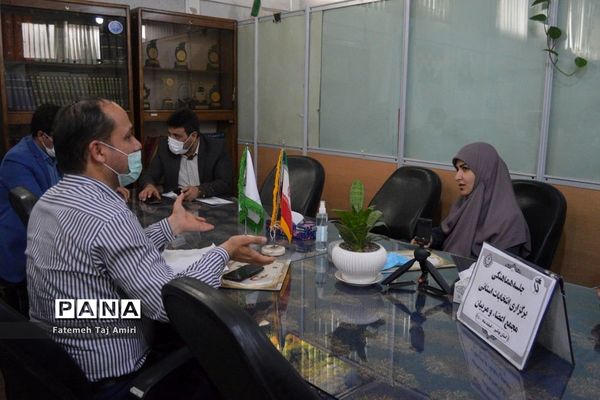 جلسه هماهنگی برگزاری انتخابات استانی مجمع اعضا و مربیان  سازمان دانش‌آموزی استان بوشهر