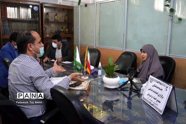 جلسه هماهنگی برگزاری انتخابات استانی مجمع اعضا و مربیان  سازمان دانش‌آموزی استان بوشهر