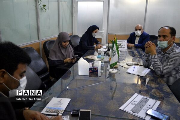 جلسه هماهنگی برگزاری انتخابات استانی مجمع اعضا و مربیان  سازمان دانش‌آموزی استان بوشهر