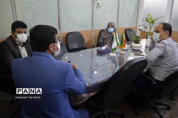 جلسه هماهنگی برگزاری انتخابات استانی مجمع اعضا و مربیان  سازمان دانش‌آموزی استان بوشهر