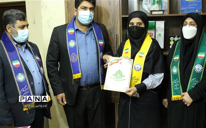 تقدیر از  رئیس مجلس دانش‌آموزی استان خوزستان