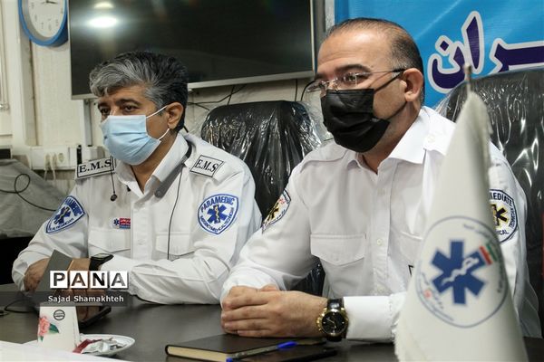 نشست خبری مرکز فوریت‌های پزشکی استان خوزستان