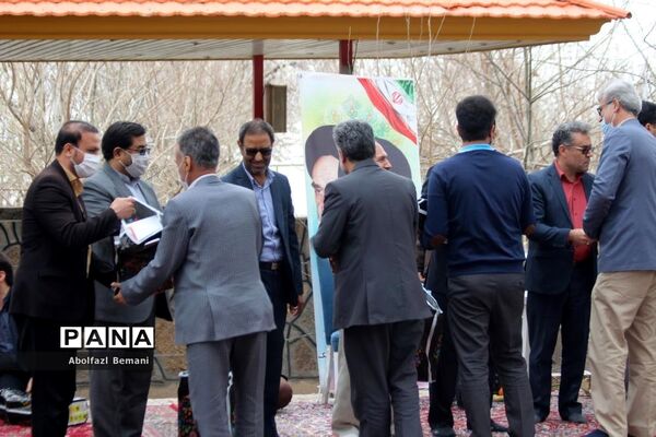 مراسم تقدیر از معاونان پرورشی ناحیه یک قم در اردوگاه ملاصدرا
