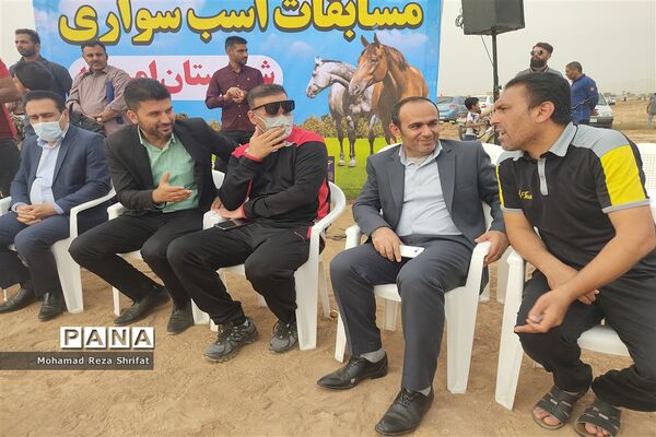برگزاری اولین دوره مسابقات اسب‌سواری در شهرستان امیدیه