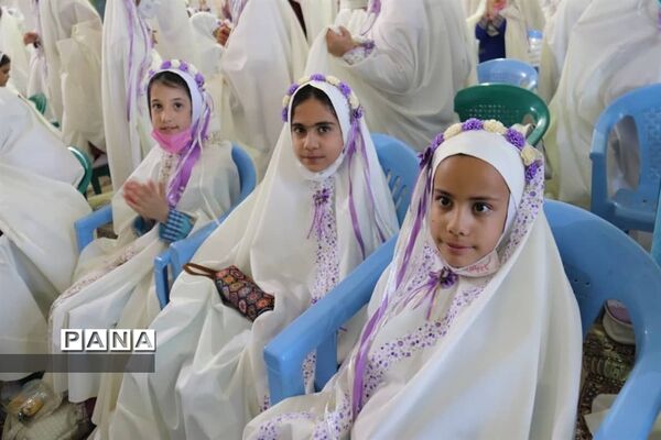 جشن تکلیف دانش‌آموزان دختر پایه سوم ابرکوه