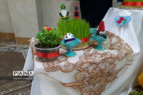 حال و هوای عید نوروز در مدارس گلوگاه