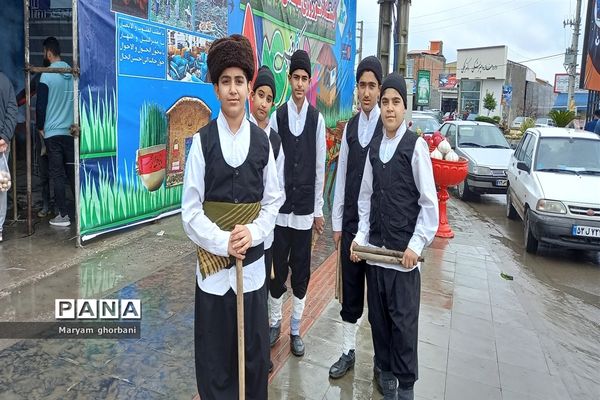 برپایی ایستگاه نوروزی در بهنمیر