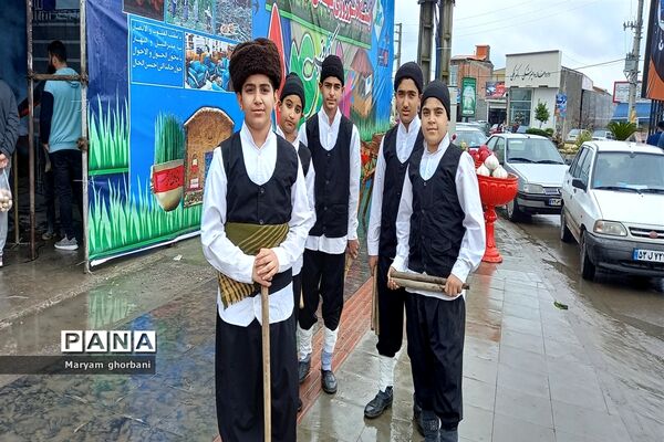 برپایی ایستگاه نوروزی در بهنمیر