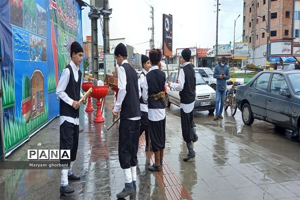 برپایی ایستگاه نوروزی در بهنمیر