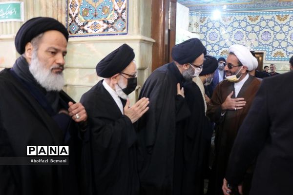 تشییع پیکر آیت الله علوی گرگانی در قم