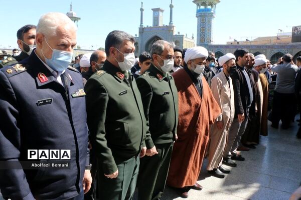 تشییع پیکر آیت الله علوی گرگانی در قم