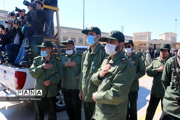 تشییع پیکر آیت الله علوی گرگانی در قم