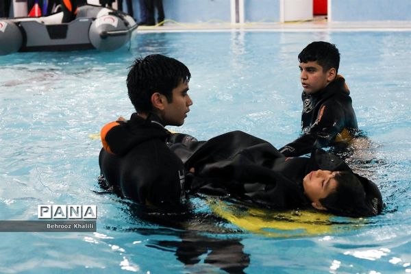 مانور عملیاتی امداد و نجات دانش‌آموزی طرح ملی دادرس