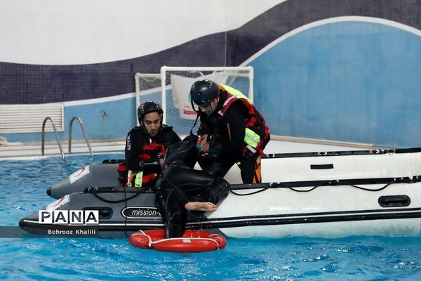 مانور عملیاتی امداد و نجات دانش‌آموزی طرح ملی دادرس