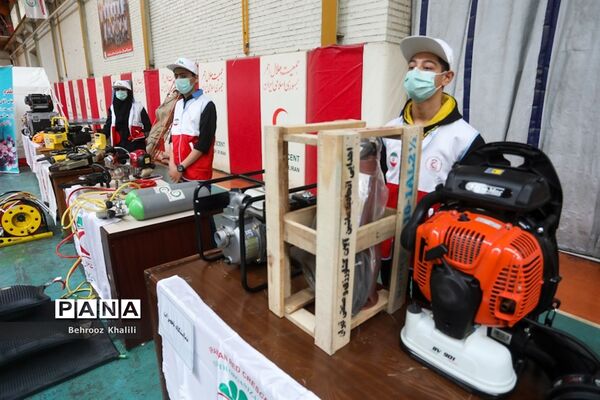 مانور عملیاتی امداد و نجات دانش‌آموزی طرح ملی دادرس