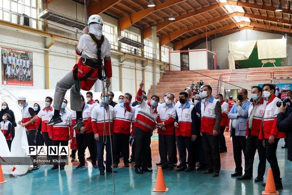 مانور عملیاتی امداد و نجات دانش‌آموزی طرح ملی دادرس