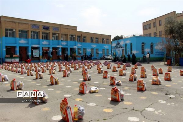 چهاردهمین رزمایش کمک‌های مومنانه بسیج فرهنگیان و دانش‌آموزی ناحیه دو شهر ری