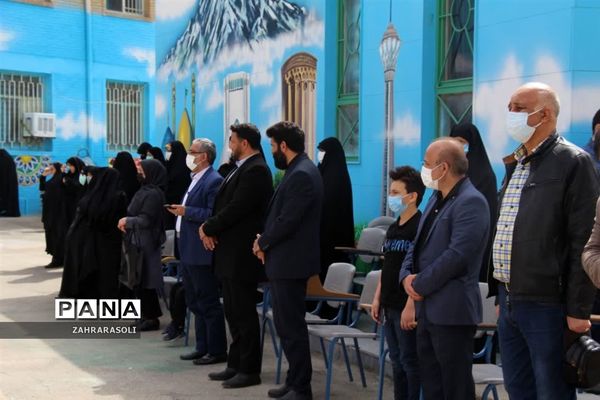 چهاردهمین رزمایش کمک‌های مومنانه بسیج فرهنگیان و دانش‌آموزی ناحیه دو شهر ری