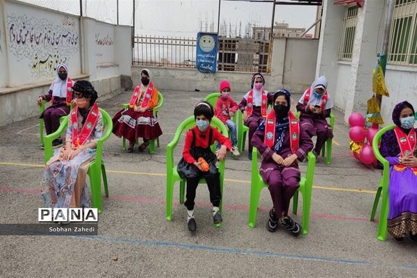 برگزاری جشن‌ چهارشنبه سوری در مدرسه حضرت زهرا(س) رودهن