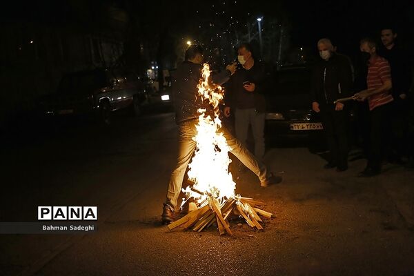 چهارشنبه سوری در تهران