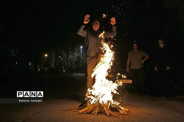 چهارشنبه سوری در تهران