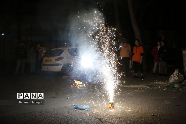 چهارشنبه سوری در تهران