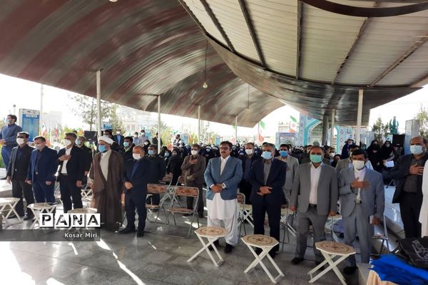 مراسم میثاق با شهدا در زاهدان