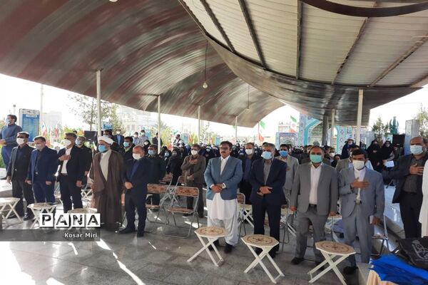 مراسم میثاق با شهدا در زاهدان