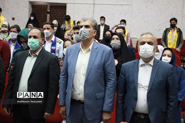 مراسم سپاس و قدردانی از زحمات مدیرسازمان دانش‌آموزی استان خراسان جنوبی