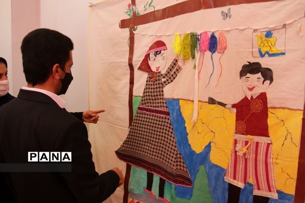 بازدید معاون تربیت‌بدنی و سلامت وزارت آموزش و پرورش از نمایشگاه مدرسه میعاد شهرکرد