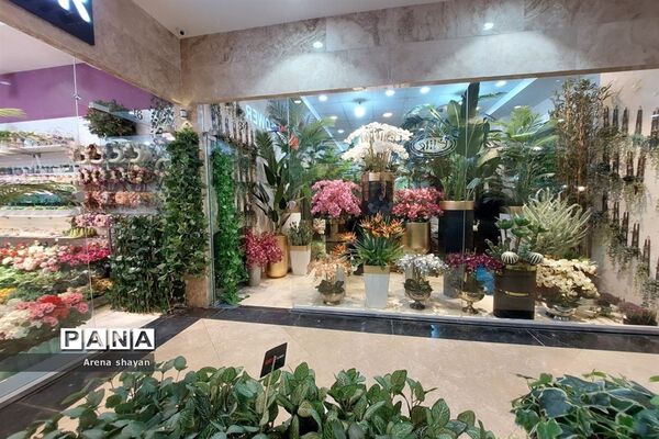 حال و هوای بازار گل و گیاه در بزرگراه بعثت