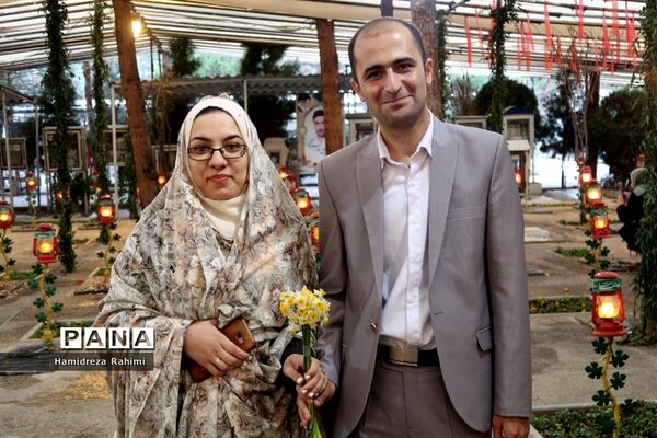ویژه برنامه ازدواج‌های آسمانی در بهشت زهرا (س) تهران